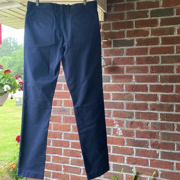 J. Crew Always Navy Chino pants, size 32”W34”L - Picture 4 of 9